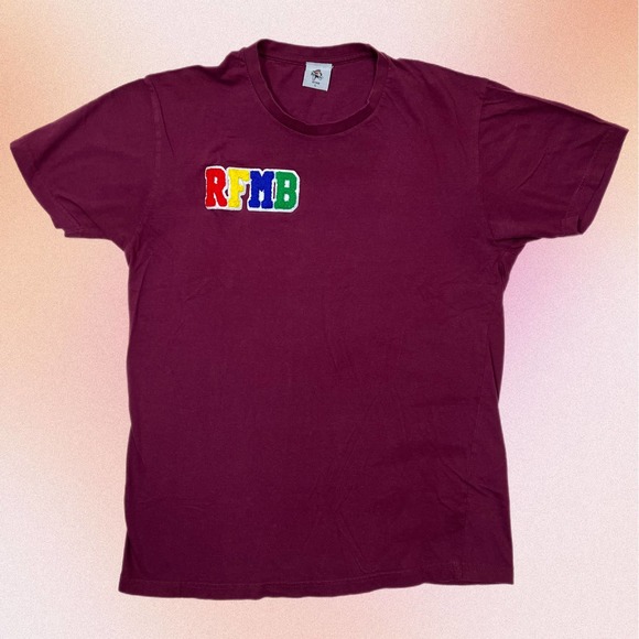 Racing Flags Money Bags Other - Racing Flags Money Bags RFMB Large Patch T-Shirt Red Streetwear